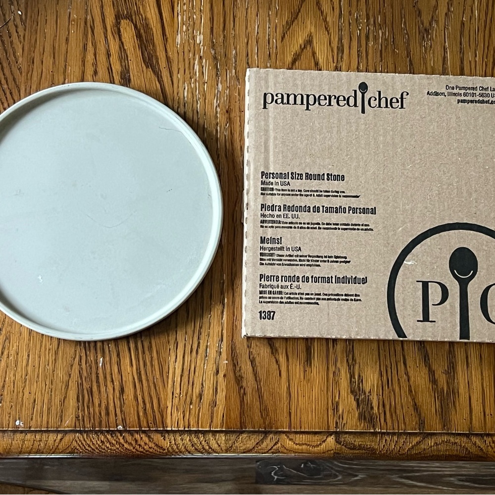 COPY - Pampered Chef Personal Round Stone